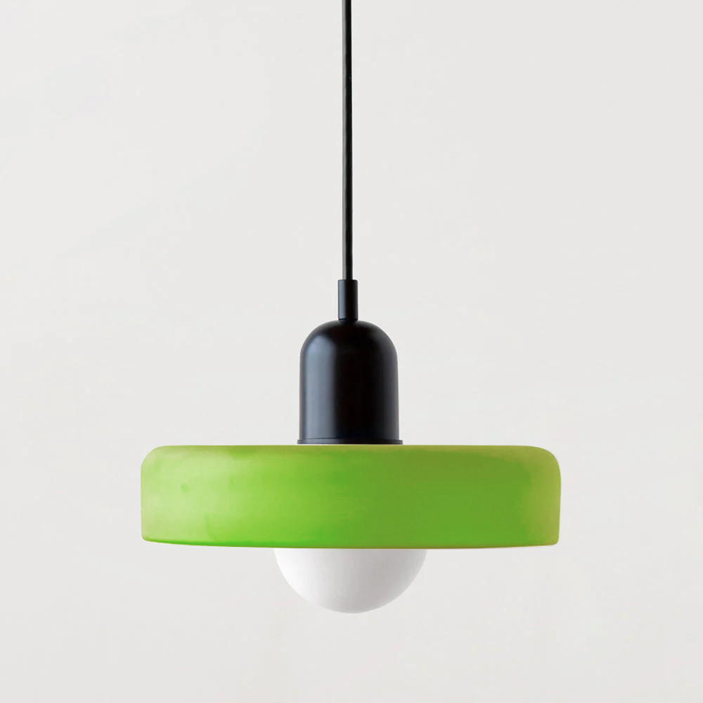 Bauhaus Glass Pendant Light Colourful Modern Hanging Light