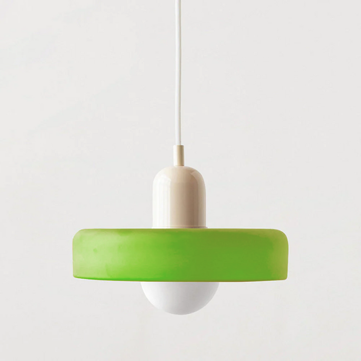 Bauhaus Glass Pendant Light Colourful Modern Hanging Light