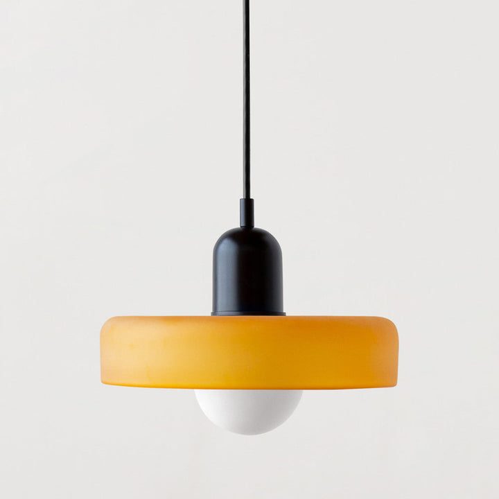 Bauhaus Glass Pendant Light Colourful Modern Hanging Light