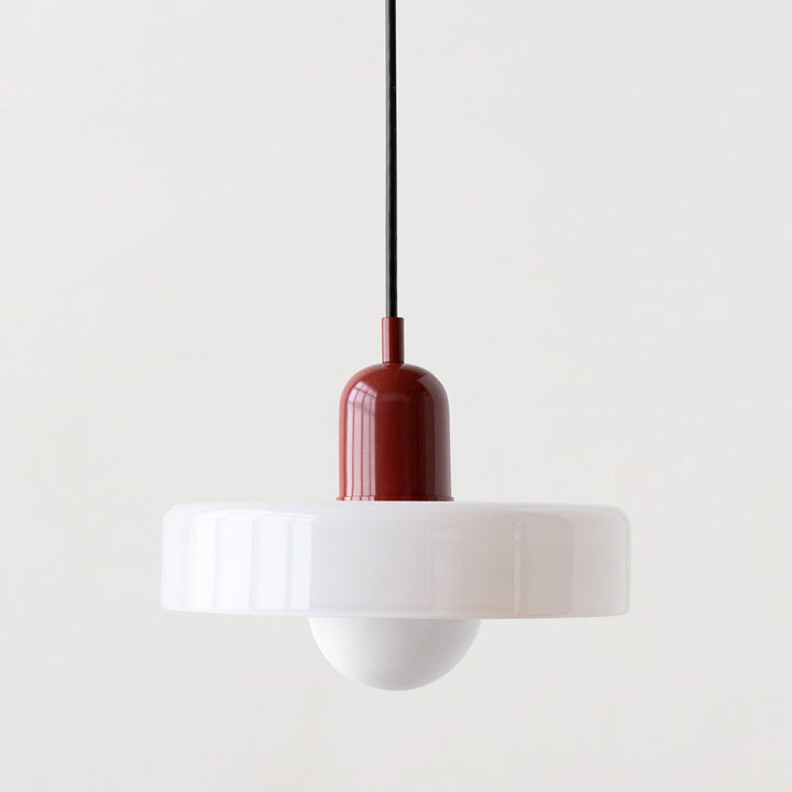 Bauhaus Glass Pendant Light Colourful Modern Hanging Light