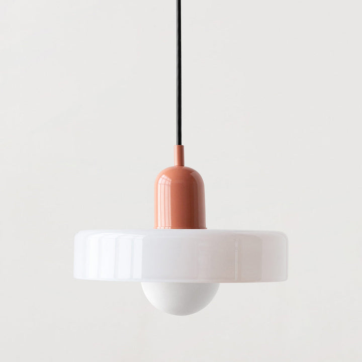 Bauhaus Glass Pendant Light Colourful Modern Hanging Light