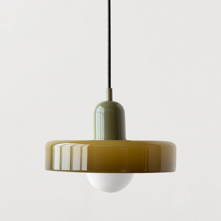 Bauhaus Glass Pendant Light Colourful Modern Hanging Light
