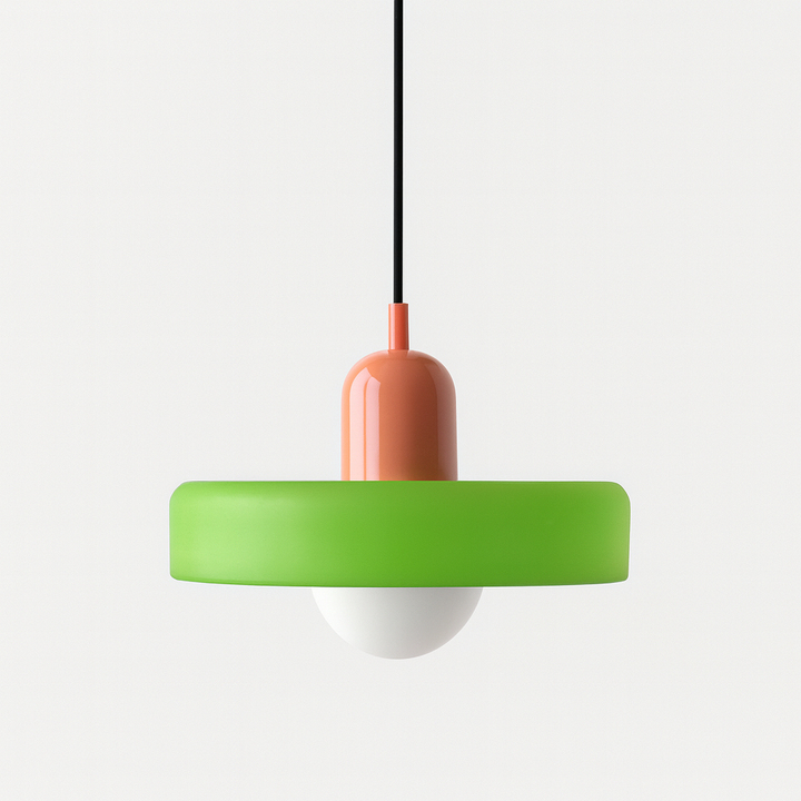 Bauhaus Glass Pendant Light Colourful Modern Hanging Light