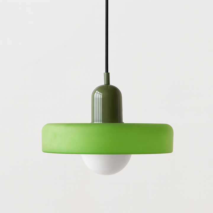 Bauhaus Glass Pendant Light Colourful Modern Hanging Light
